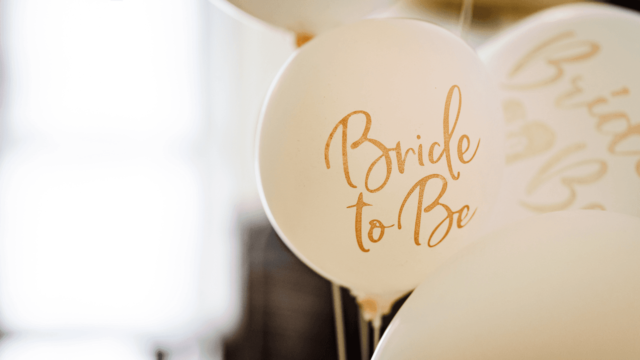 Bride to be balloons